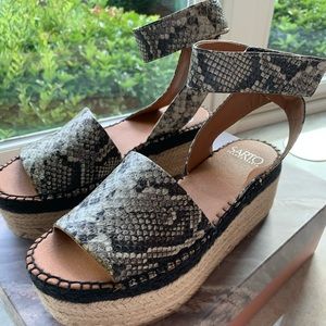 Franco Sarto Snack Espadrille Size 8
